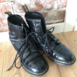 Patent leather Dr. Martens